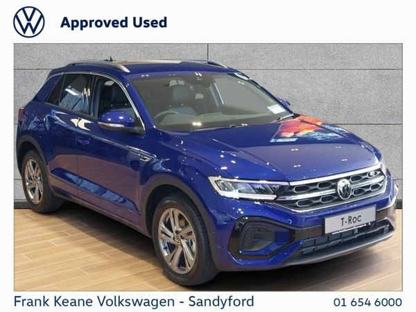 Volkswagen T-Roc SUV, Petrol, 2026, Blue