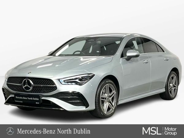 Mercedes-Benz CLA Coupe, Petrol Hybrid, 2024, Silver