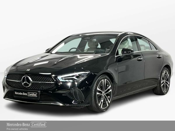Mercedes-Benz CLA Saloon, Petrol Hybrid, 2024, Black