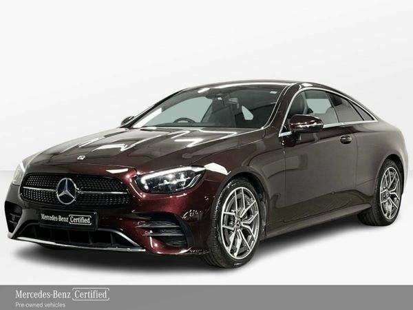 Mercedes-Benz E-Class Coupe, Diesel, 2022, Red