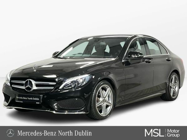 Mercedes-Benz C-Class Saloon, Diesel, 2018, Black