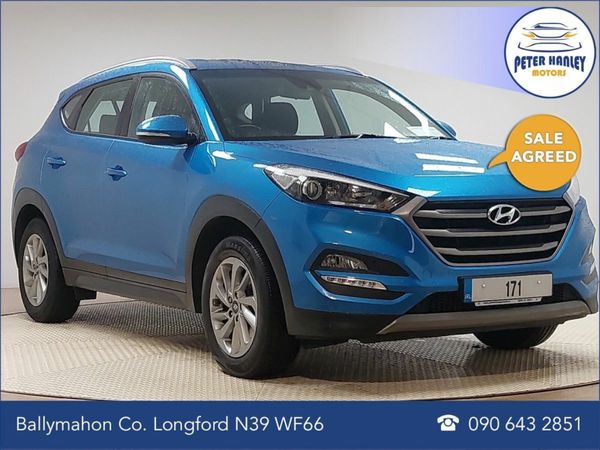 Hyundai Tucson SUV, Diesel, 2017, Blue