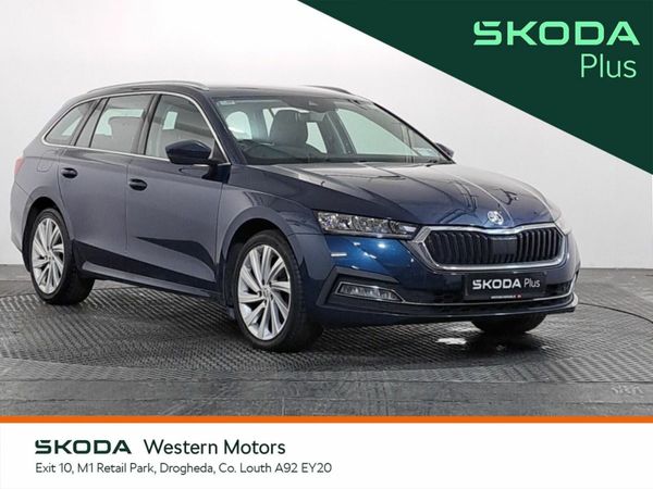 Skoda Octavia Estate, Diesel, 2021, Blue