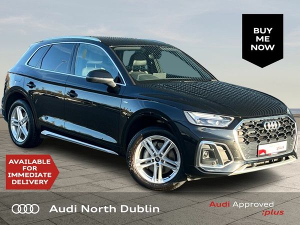 Audi Q5 SUV, Petrol Plug-in Hybrid, 2023, Black