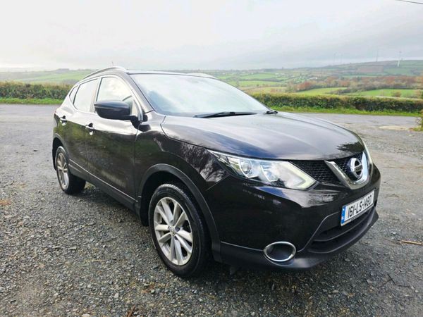 Nissan Qashqai Hatchback, Diesel, 2016, Black