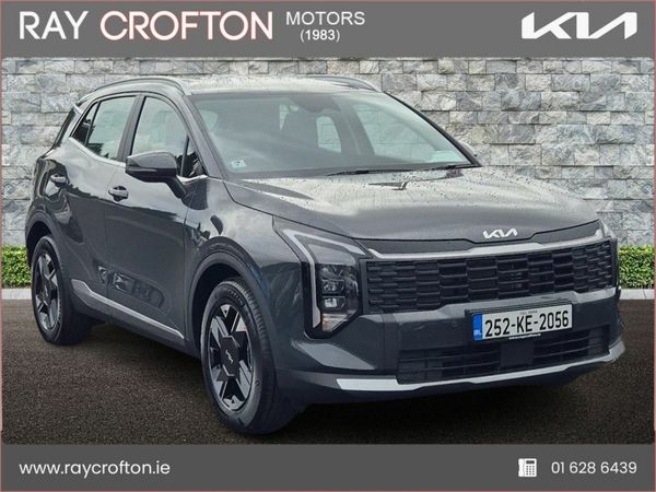 Kia Sportage SUV, Diesel Hybrid, 2025, Grey