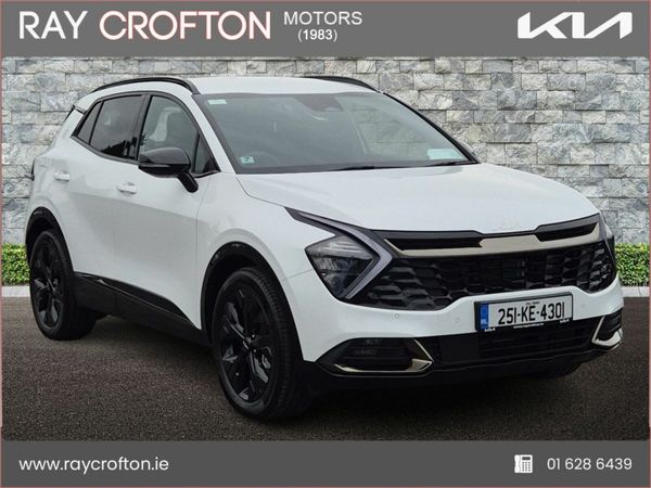 Kia Sportage SUV, Petrol Plug-in Hybrid, 2025, White