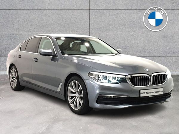 BMW 5-Series Saloon, Diesel, 2019, Blue