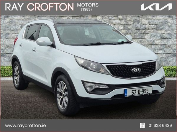 Kia Sportage SUV, Diesel, 2015, White