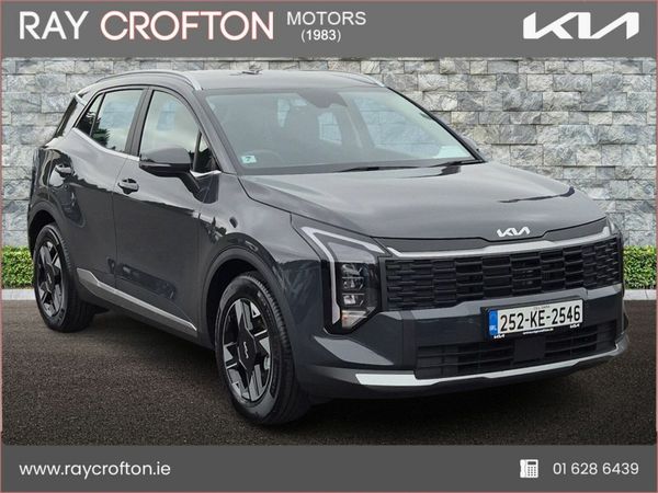 Kia Sportage SUV, Diesel Hybrid, 2025, Grey