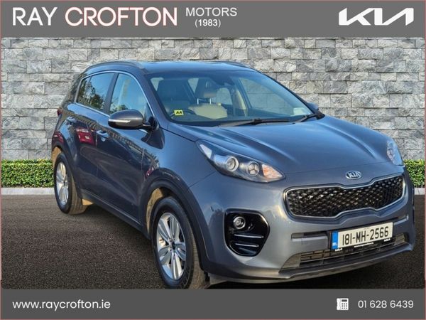 Kia Sportage SUV, Diesel, 2018, Blue