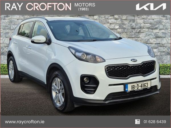 Kia Sportage SUV, Diesel, 2018, White