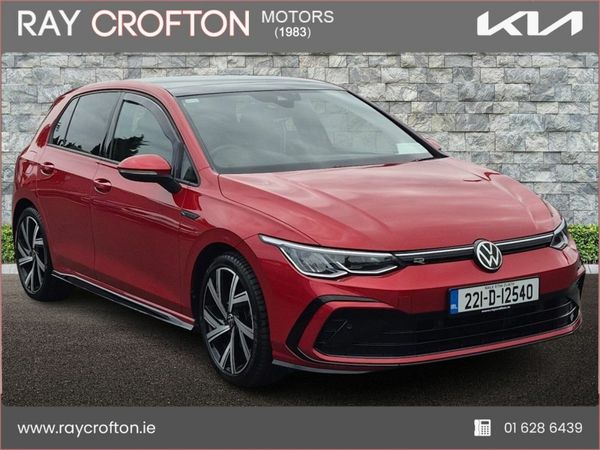 Volkswagen Golf Estate, Petrol, 2022, Red