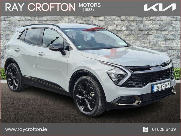 Kia Sportage SUV, Petrol Plug-in Hybrid, 2024, Grey