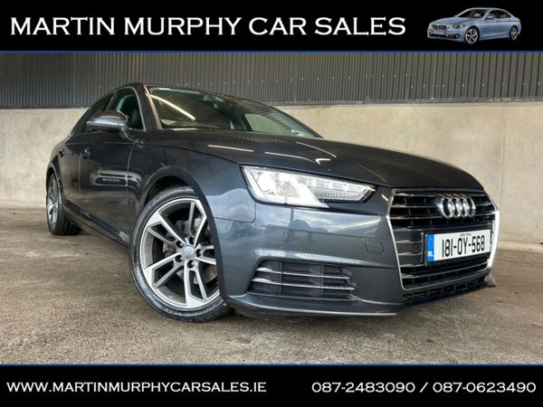 Audi A4 Saloon, Diesel, 2018, Grey