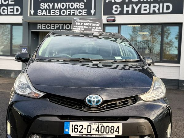 Toyota Prius MPV, Petrol Hybrid, 2016, Black