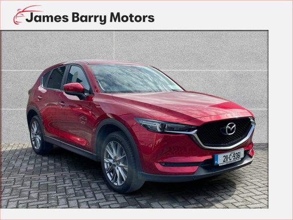 Mazda CX-5 SUV, Diesel, 2021, Red