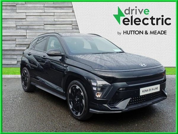 Hyundai KONA SUV, Electric, 2025, Black