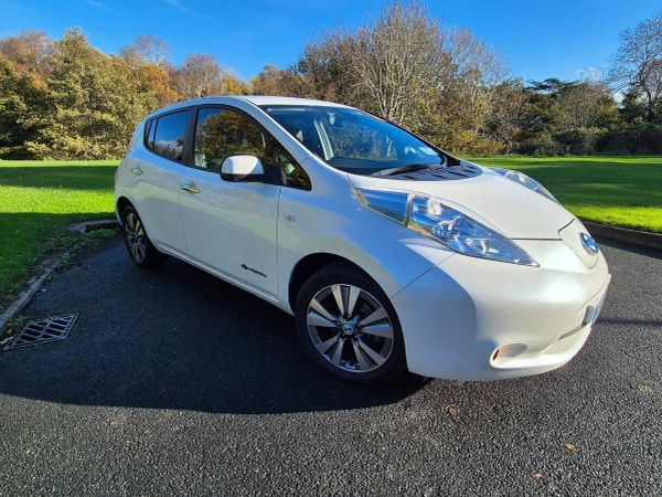 Nissan Leaf Hatchback, Electric, 2014, White