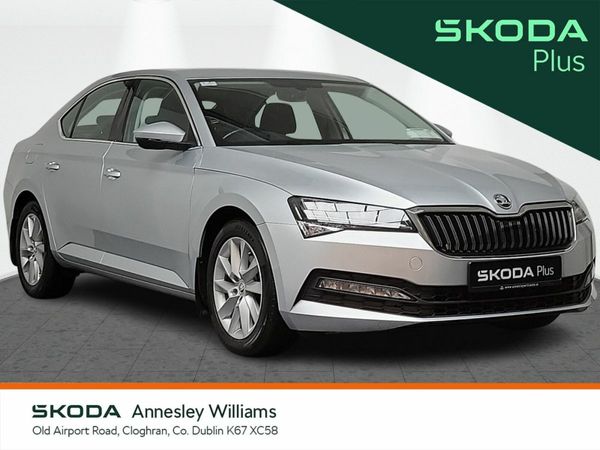 Skoda Superb Saloon, Diesel, 2021, Silver