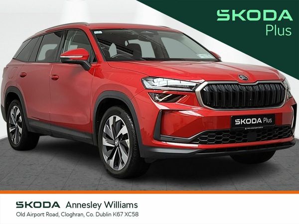 Skoda Kodiaq SUV, Diesel, 2024, Red