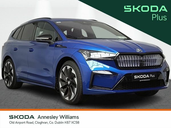 Skoda Enyaq Estate, Electric, 2025, Blue