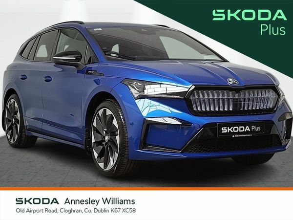 Skoda Enyaq MPV, Electric, 2025, Blue