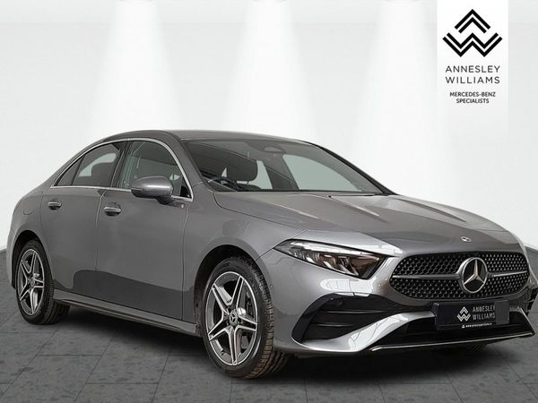 Mercedes-Benz A-Class Saloon, Petrol Plug-in Hybrid, 2023, Grey