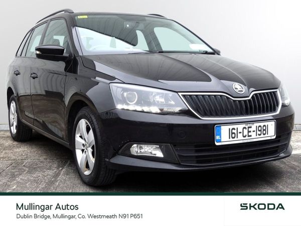 Skoda Fabia Estate, Petrol, 2016, Black