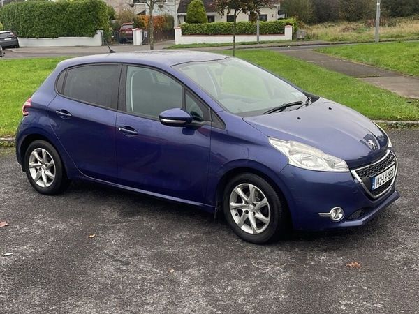 Peugeot 208 Hatchback, Petrol, 2014, Blue