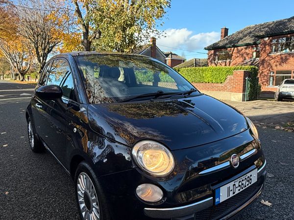 Fiat 500 Hatchback, Petrol, 2011, Blue