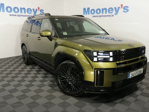 Hyundai Santa Fe SUV, Petrol Plug-in Hybrid, 2024, Green