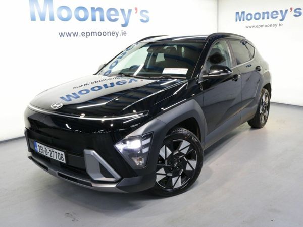 Hyundai KONA SUV, Petrol Hybrid, 2025, Black