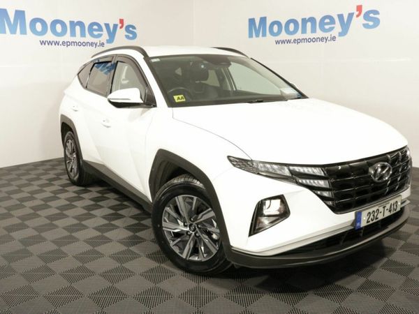 Hyundai Tucson SUV, Petrol Hybrid, 2023, White