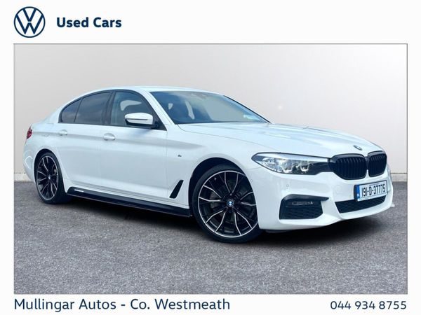 BMW 5-Series Saloon, Diesel, 2019, White