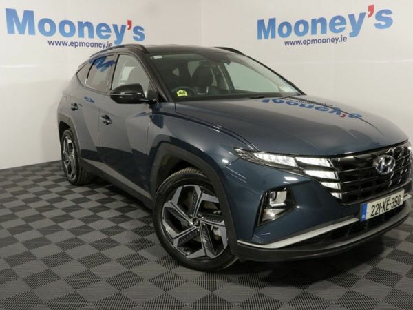 Hyundai Tucson SUV, Petrol Plug-in Hybrid, 2022, Blue