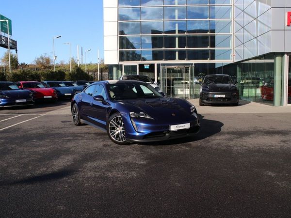 Porsche Taycan Hatchback, Electric, 2022, Blue