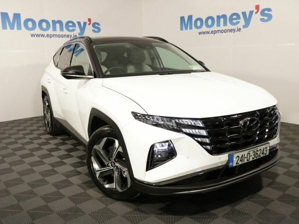 Hyundai Tucson SUV, Petrol Plug-in Hybrid, 2024, White