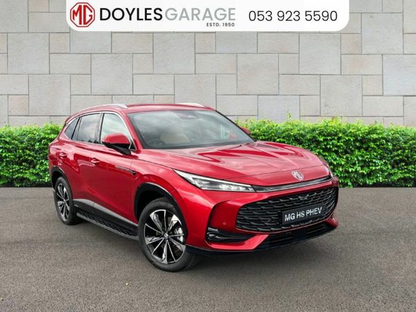 MG HS SUV, Petrol Plug-in Hybrid, 2026, Red