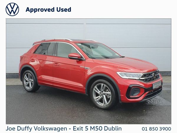 Volkswagen T-Roc SUV, Petrol, 2024, Red