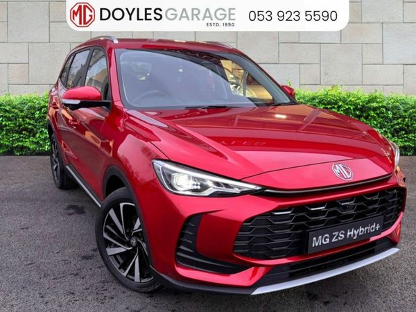 MG ZS SUV, Petrol Hybrid, 2026, Red