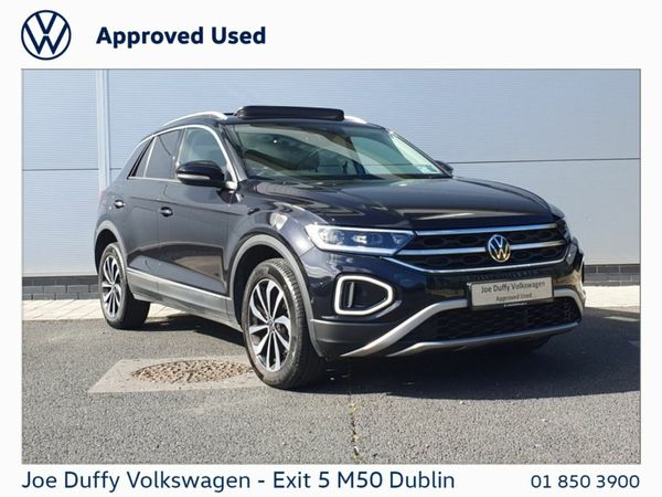 Volkswagen T-Roc SUV, Petrol, 2023, Black