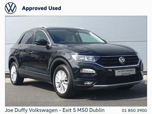 Volkswagen T-Roc SUV, Petrol, 2022, Black