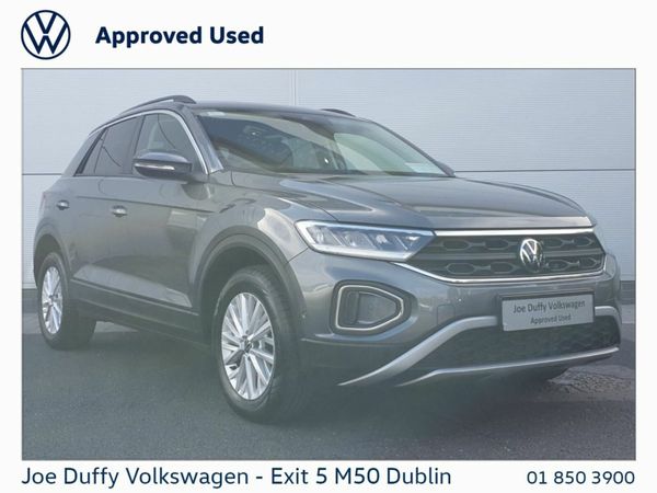 Volkswagen T-Roc SUV, Petrol, 2022, Black