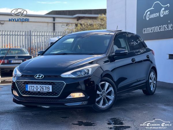 Hyundai i20 Hatchback, Petrol, 2017, Black
