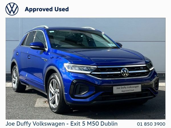 Volkswagen T-Roc SUV, Petrol, 2023, Blue
