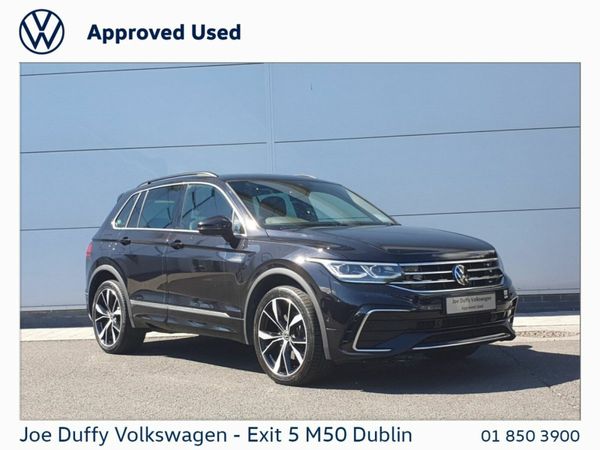 Volkswagen Tiguan SUV, Petrol Plug-in Hybrid, 2023, Black