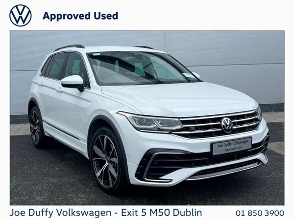 Volkswagen Tiguan SUV, Petrol Plug-in Hybrid, 2023, White