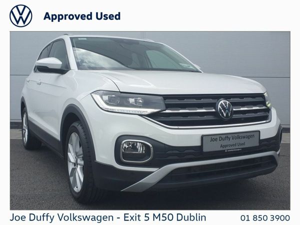 Volkswagen T-Cross Estate, Petrol, 2023, White