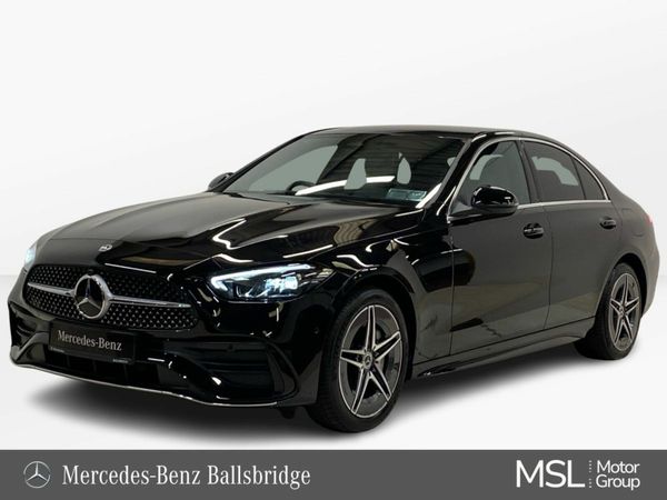 Mercedes-Benz C-Class Saloon, Petrol Plug-in Hybrid, 2024, Black